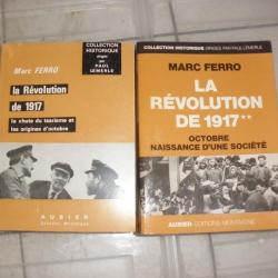 LA REVOLUTION DE 1917 en 2 tomes de MARC FERRO