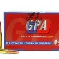 Munitions SOLOGNE cal.308 win gpa 180gr 11.7g par 20