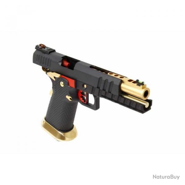Rplique HX2002 FULL BLACK & GOLD gaz GBB