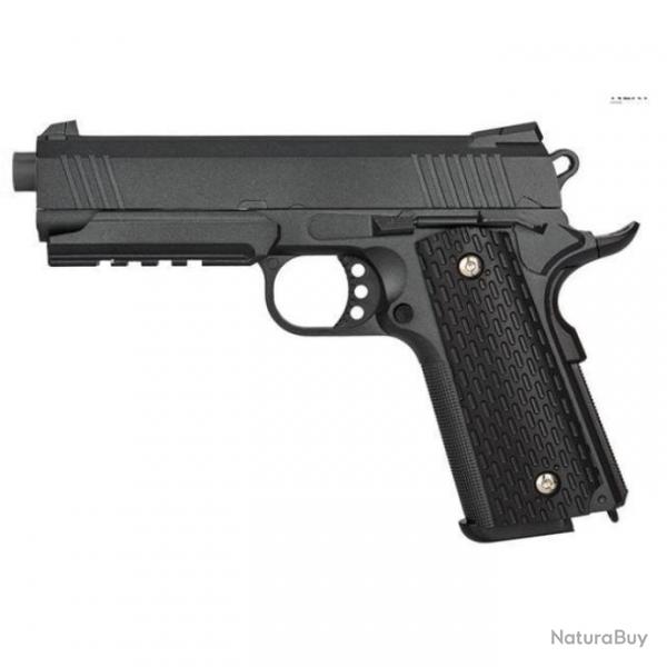 Rplique pistolet  ressort Galaxy G25 M1911 MEU full metal 0,5J Defa