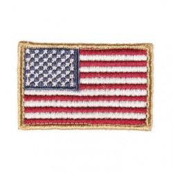 Patch brodé drapeau USA couleur 4 x 6cm - USA