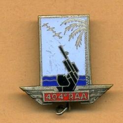 Insigne 404° RAA - 404° Régiment d´Artillerie Anti aérienne