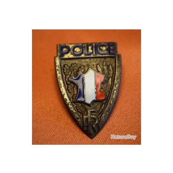 INSIGNE POLICE, FRAISSE DEMEY, PRIODE AVANT 39/45