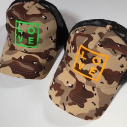 2 CASQUETTES BEECHFIELD CAMO DESERT