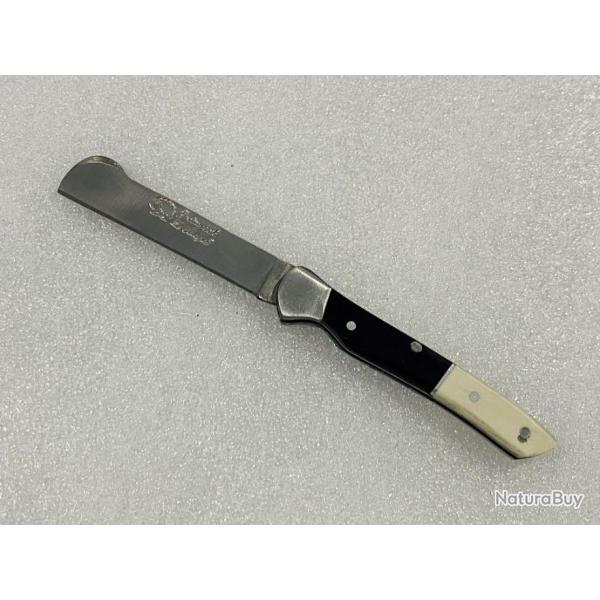 Couteau de poche Greffoir Le Bougna avec manche en os/corne de buffle 18 cm ouvert