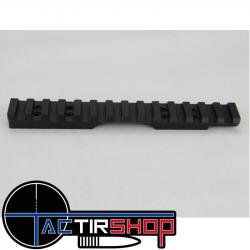 Rail penté picatinny Weapons Accuracy acier inoxydable 40 Moa pour CZ 455