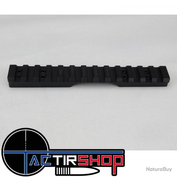 Rail penté picatinny Weapons Accuracy acier inoxydable 40 Moa pour SAKO QUAD