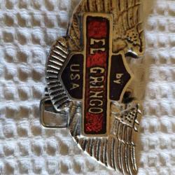 Type Harley-Davidson Boucle de Ceinture USA EL GRINGO BOUCLE DE CEINTURE CEINTURON 1989 EMAILLE