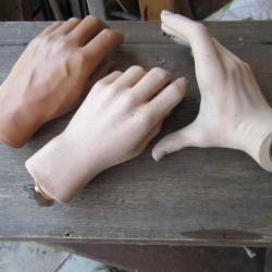 mannequin 3 mains présentation remontage