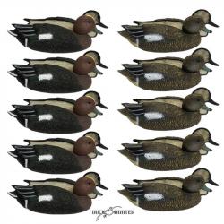 Formes de siffleur insubmersibles Duck Hunter x10