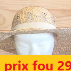 CHAPEAU PAILLE FEMME T-55 2108-55
