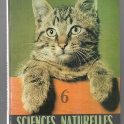 sciences naturelles 6e  de bournerias , fabre et pomerol 1964 programme 1959