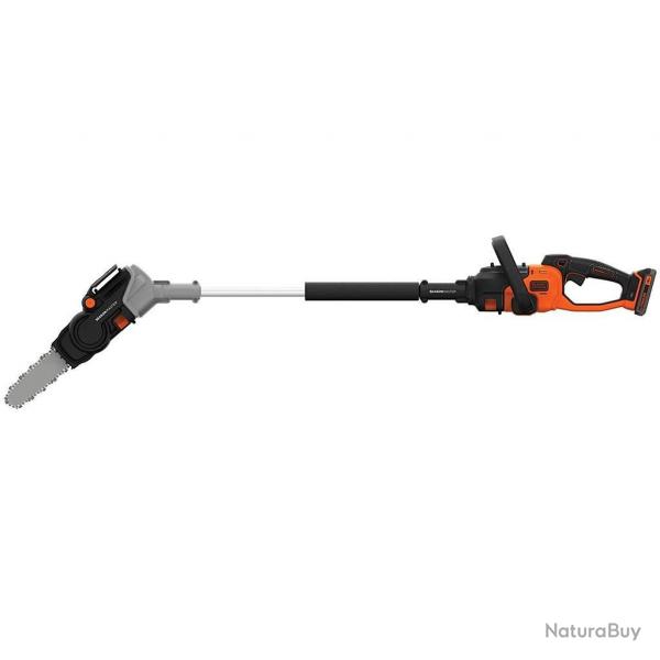 Black and Decker - Trononneuse / Elagueuse 2 en 1 18V 2Ah 25 cm - BCASK61D BLACK & DECKER
