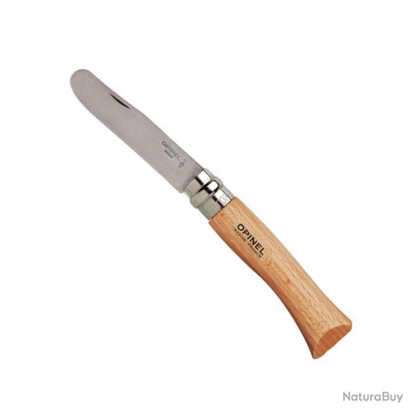 Opinel - Couteau "Mon Premier" N7 Lame Inox Bout Rond - 116xx - 11696