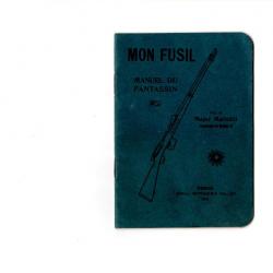 Scan du manuel du fantassin et fusil Suisse Schmidt Rubin 1889/96 (idem 1889) en francais année 1910