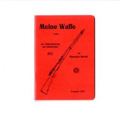 Scan du manuel du fantassin et fusil Suisse Schmidt Rubin G11 en allemand année 1925.