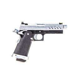 Réplique Vorsk GBB gaz Hi-Capa 4.3 0,9J - Noir / Chrome