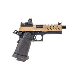 Réplique Vorsk GBB Gaz Hi-Capa 4.3 0,9J + Point Rouge BDS - Noir / Tan