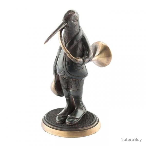 Statuette en bronze Europarm "bcasse avec trompe