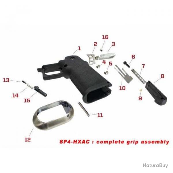 Pices origine pour srie HX grip complet - Hand Stop N12