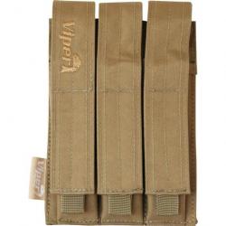 Poche Molle triple chargeurs MP5 Viper - Coyote