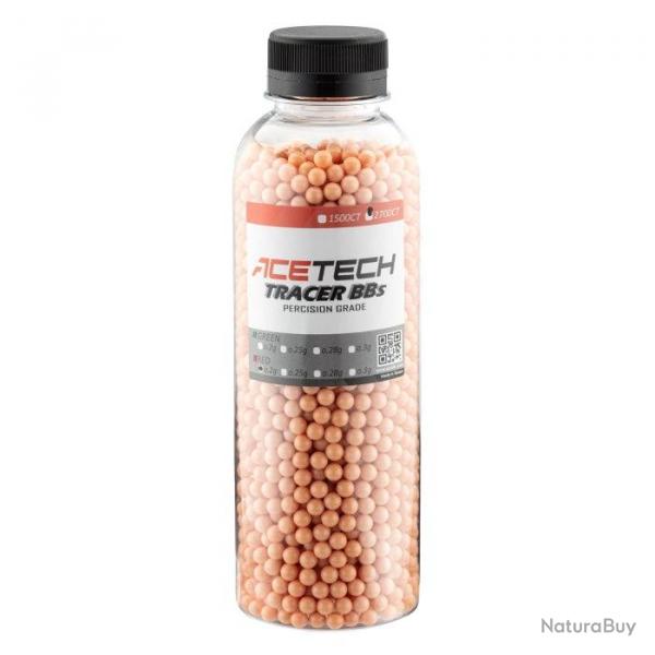 Billes Acetech Tracer 0.20 g rouge - Par 2700