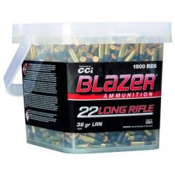 Balles CCI Blazer Plomb Round nose - Cal. 22 LR - 1500