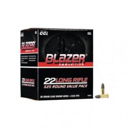 Balles CCI Blazer Plomb Round nose - Cal. 22 LR - 525