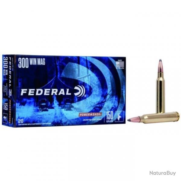 Balles Federal Power-Shok SP FN - Cal. 30-30 - 30-30 / 150 / Par 1