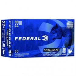 Balles Federal Grenaille N°12 - Cal. 22 LR