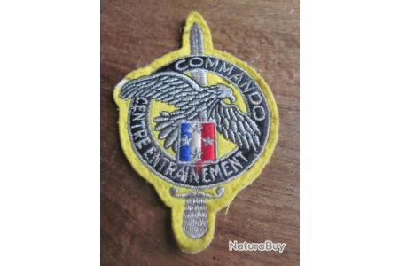 écusson insigne patch militaire Commando Centre entraînement - Insignes en  tissu - Patchs (8316292)