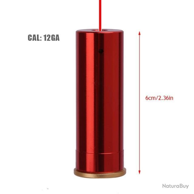 Cartouche réglage Laser calibre 12 - Piles offertes - Envoi rapide depuis  la France - Lasers de réglage optique, collimateurs (11094689)