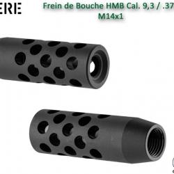 Frein de bouche AUDERE HMB noir Cal. 9,3 - 14x100