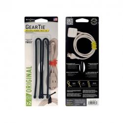 Nite Ize Gear Tie® Reusable Rubber Twist Tie(TM) 30cm Noir