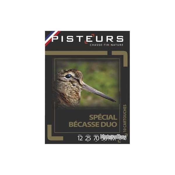 10 cartouches Pisteurs spcial bcasse duo cal. 12/70 N 8+10 36G ARX