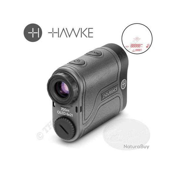 HAWKE ENDURANCE 700 Tlmtre Laser  rticule lumineux avec compensation angulaire pour les archers