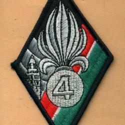 Ecusson 4° REI  -  4° Régiment Etranger d'Infanterie