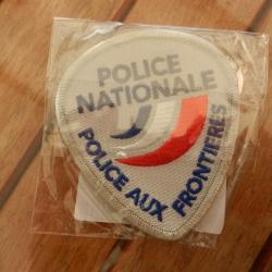 Insigne badge de police Nationale française Police aux Frontières