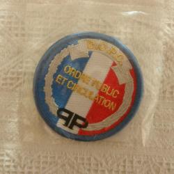 Insigne badge de police Nationale française DOPC - ordre public et circulation