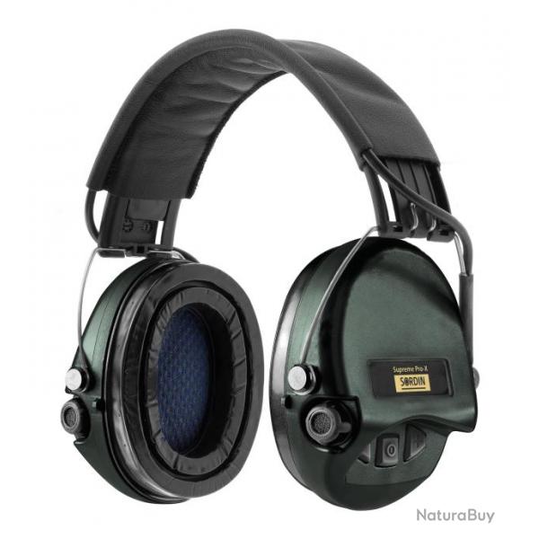 Casque audio amplifi Sordin Suprme Pro X-CASQUE AUDIO AMPLIFI MSA SUPREME PRO X