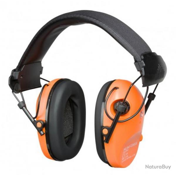 NUM'AXES - Casque antibruit lectronique CAS1034 Orange-NUM'AXES - Casque antibruit lectro.CAS1034 