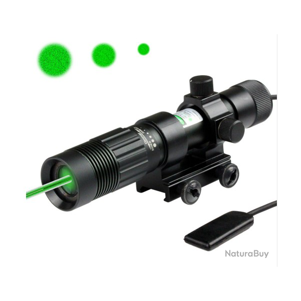 Pointeur laser et lampe rglable