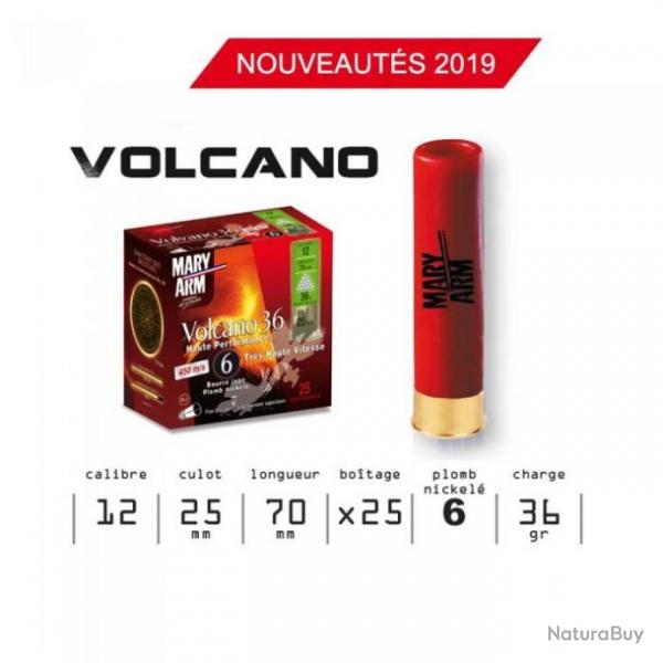 CARTOUCHE MARY-ARM VOLCANO 36 HAUTE PERFORMANCE PB6