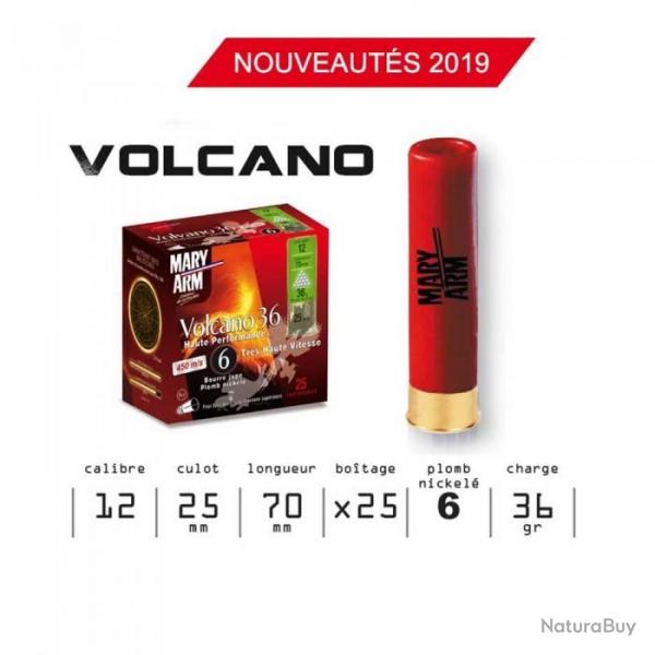 CARTOUCHE MARY-ARM VOLCANO 36 HAUTE PERFORMANCE PB6