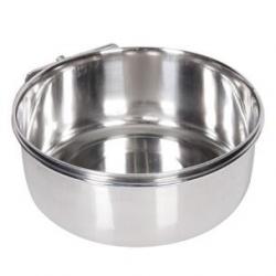 MANGEOIRE POUR NOURRITURE ET EAU OISEAU/RONGEUR ECROU 13CM 580ML