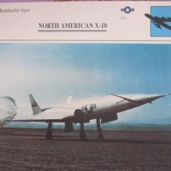 AVION  TYPE   BOMBARDIER   LEGER  NORTH  AMERICAN X  - 10