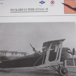 AVION  TYPE   CHASSEUR  PACKARD  LE PERE LUSAC  - 11