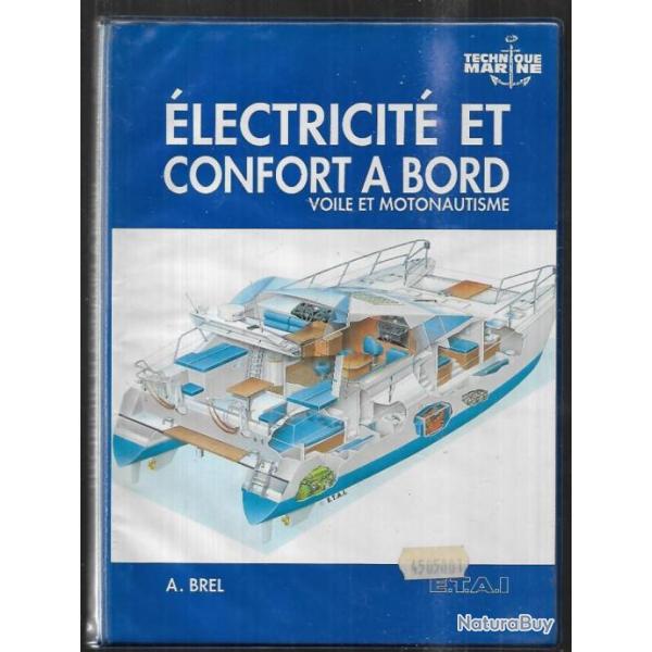 lectricit et confort  bord voile et motonautisme de a.brel technique marine etai