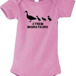 Body bébé rose Canetons XTREM MIGRATEURS-18-23mois
