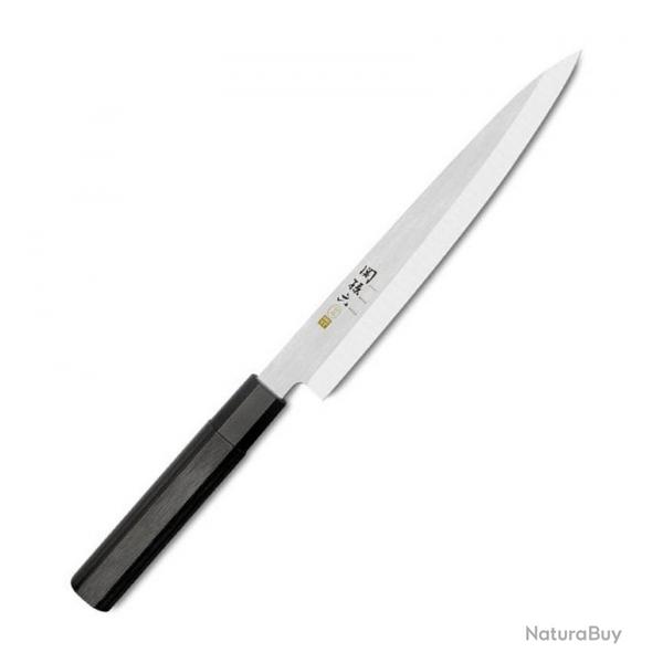 Couteau Yanagiba "Kinju", Long. lame 24 cm [Kai]